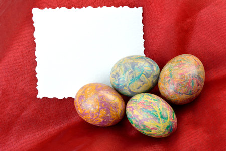 Decorative ester egg and card