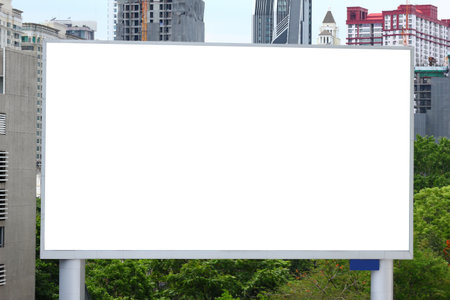 Blank advertise display.の写真素材