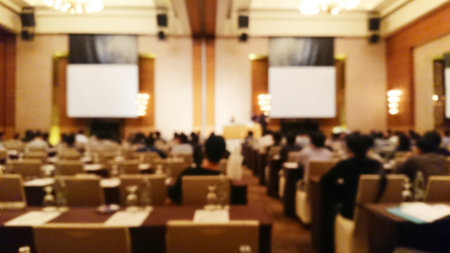 Blur seminar room,business and education about investment concept.の写真素材