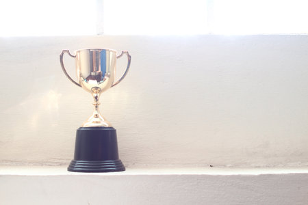 Holy cup near the window