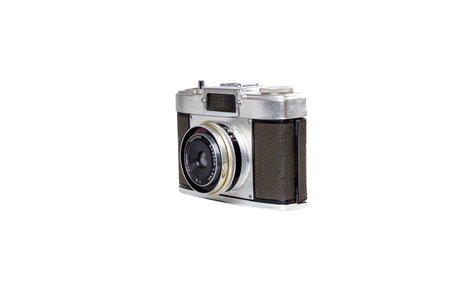 BANGKOK, THAILAND - JUNE 5, 2020 Retro Vintage Meisupii Half Film Camera on white background in Bangkok, Thailand on JUNE 5, 2020のeditorial素材
