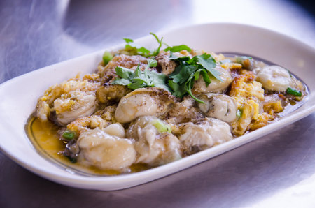 Oyster friedの写真素材