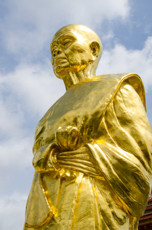 Buddha statue of koon at watbanraiの写真素材