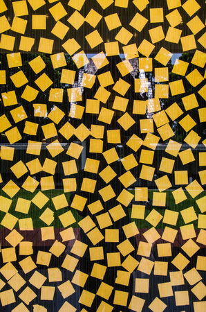 Gold leaf backgroundの写真素材