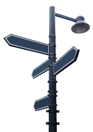 Lamp and Signsの写真素材