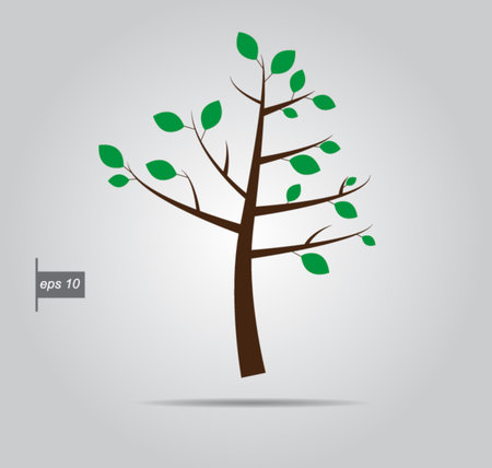 tree of vectorのイラスト素材