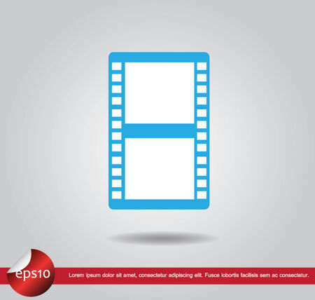 film movie vector iconのイラスト素材