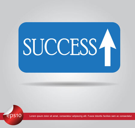 success label vector iconのイラスト素材