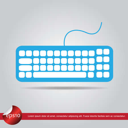 keybord computer vector iconのイラスト素材