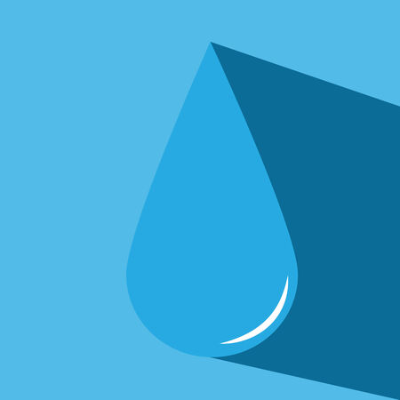 water drop vector iconのイラスト素材