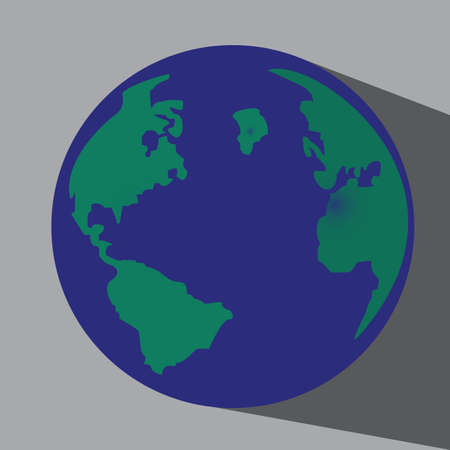 world globe vector iconのイラスト素材