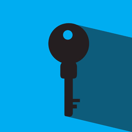 key vector iconのイラスト素材