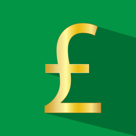 money Pounds vector iconのイラスト素材