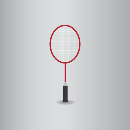 badminton flat icon  vector illustration.のイラスト素材