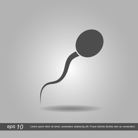 sperm vector illustration eps10のイラスト素材