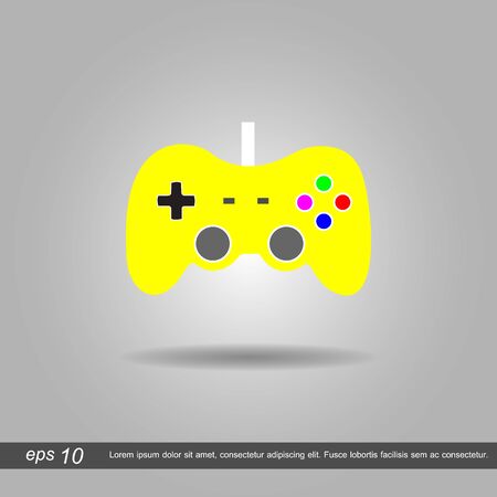 controller symbol icon vector illustration eps10 on white backgroundのイラスト素材