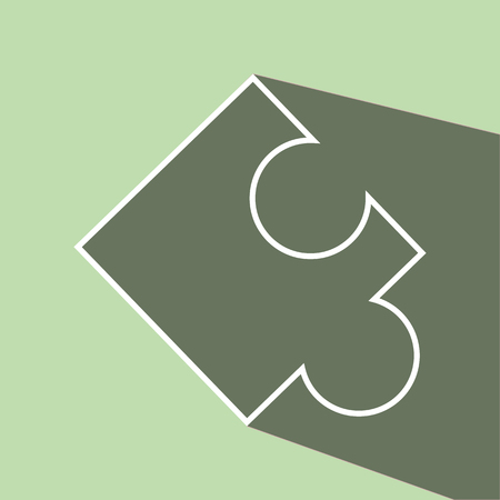 puzzle vector illustrationのイラスト素材