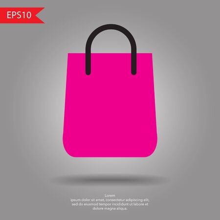 Shopping bag Business vector iconのイラスト素材