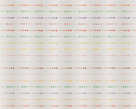 Aged and worn paper with polka dotsのイラスト素材