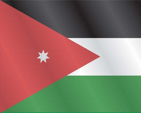 Jordan Flagのイラスト素材
