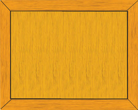Wood frame ,vectorのイラスト素材