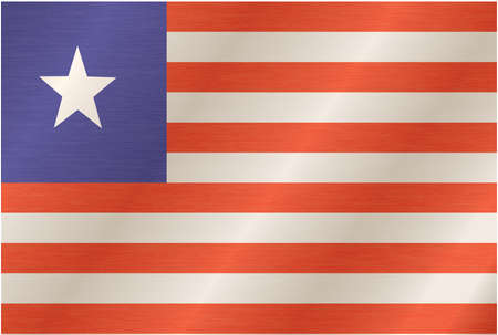 Liberia Flagのイラスト素材