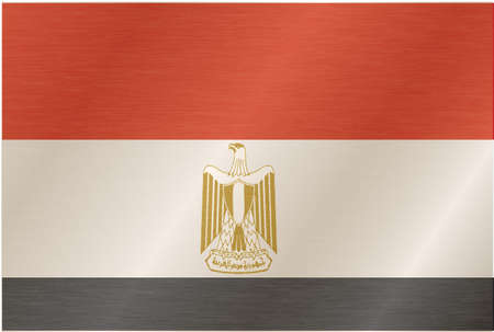 Flag of Egyptのイラスト素材