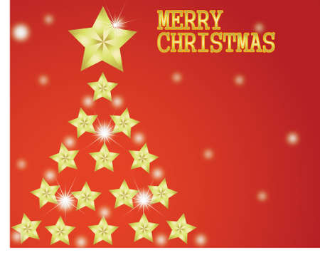 Red Christmas background with snowflakes for Xmas design  Vector eps 10 のイラスト素材