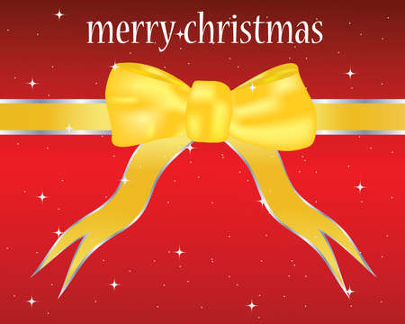 Christmas Greeting Card  Merry Christmas lettering, vector illustrationのイラスト素材
