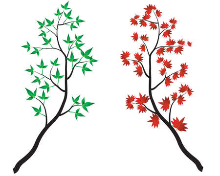 Stylized spring branchのイラスト素材