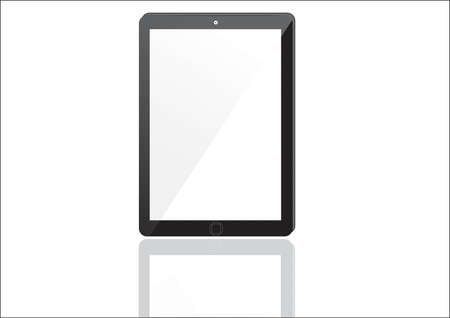 Vector Concept tablet. No transparency effects. のイラスト素材