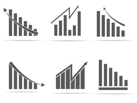 Business Infographic icons - Vector Graphicsのイラスト素材