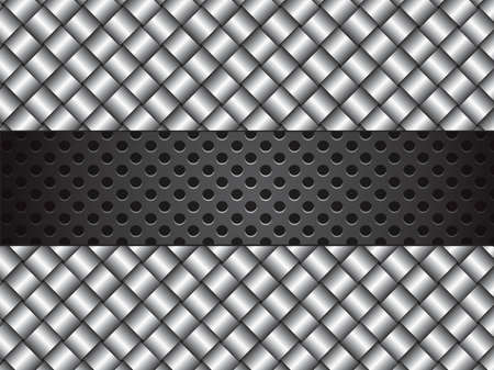 Abstract metal background.のイラスト素材