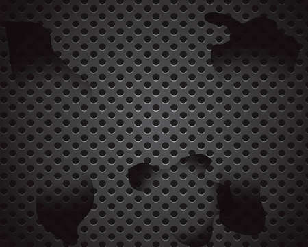 Carbon Pattern. Vector Illustration.のイラスト素材