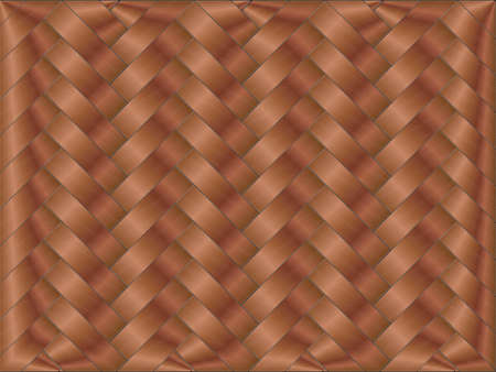 A realistic red carbon fiber weave background or textureのイラスト素材