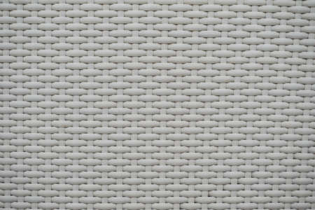 whilte rattan weave for closeup textured background