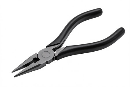 needle nose pliers, a versatile hand tool for gripping, cutting, and manipulating wires in tight spaces.の素材