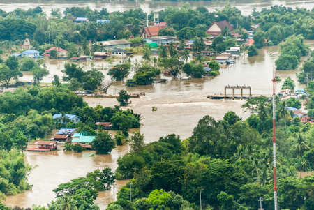 Thailand floods, Natural Disasterのeditorial素材