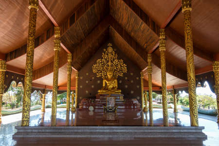 Buddha Statue in Sirindhornwararam Templeのeditorial素材