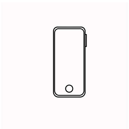 Simple vector electronic and technology flat designのイラスト素材