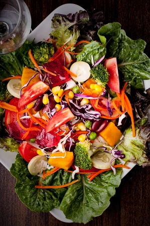 salad healthy foodの写真素材