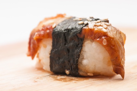 Closeup japanese food sushiの写真素材