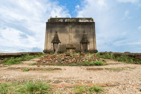 Buddha in Ancient Temple, Sangklaburi Kanchanaburi