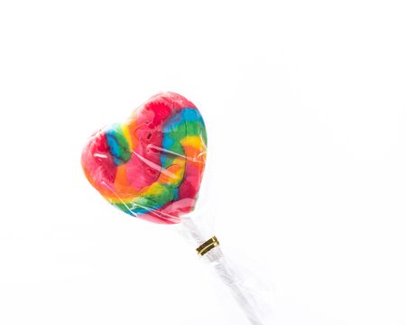 toffee heart shapedの写真素材