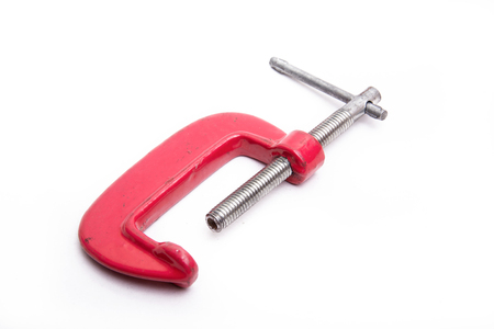 Mechanic tools isolated on white backgroundの写真素材