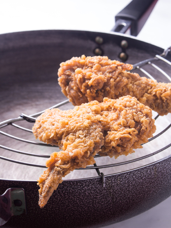 Fried chickenの写真素材