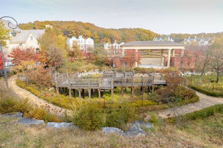 English Village, Paju Camp , South Koreaの写真素材