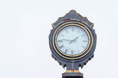clock english styleの写真素材