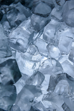 close up ice cubeの写真素材