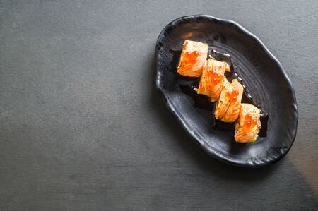 japanese traditional food sushi rollの写真素材